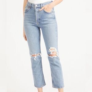 AGOLDE Riley Distressed Jeans sz 23